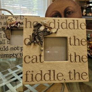 Set of 2! Frameology Cat & The Fiddle!!